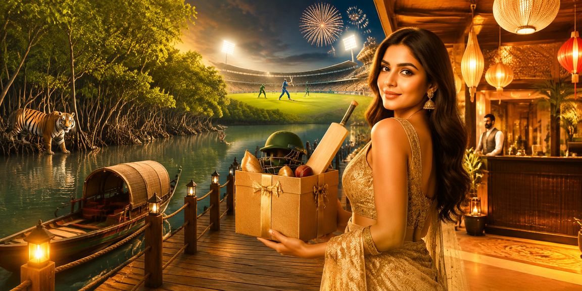 সুন্দরবন এলাকায় ক্রিকেট বেটিং বাজার উৎসব